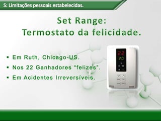  Em Ruth, Chicago-US.
 Nos 22 Ganhadores “felizes”.
 Em Acidentes Irreversíveis.
 