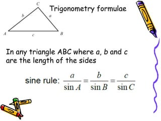 Formulae GCSE Mathematics | PPTX