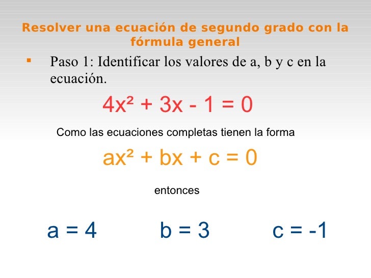 formula general formula general