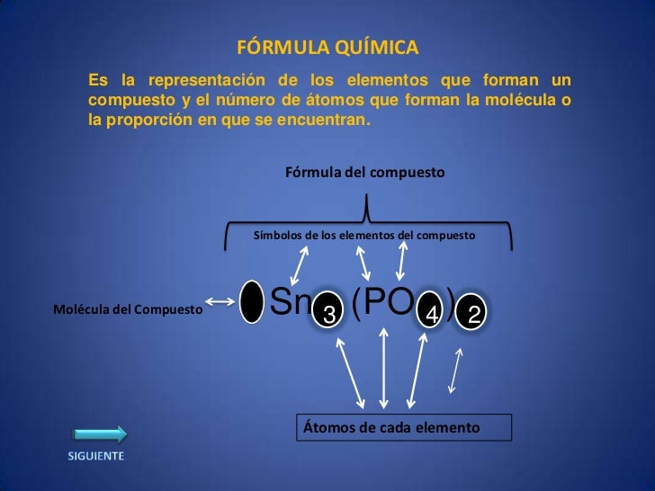 Formula química