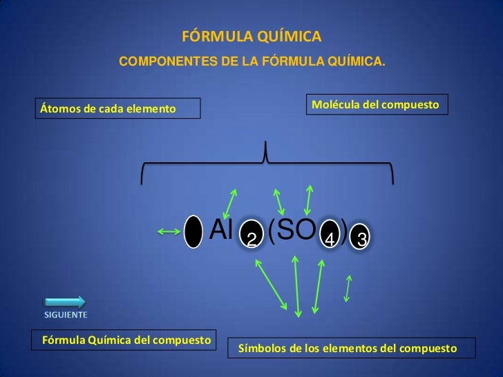 Formula química