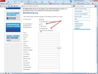 Achtung Formulare!