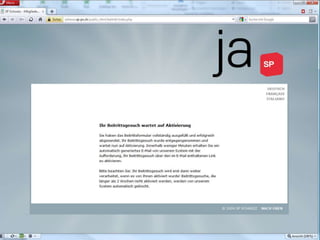 Achtung Formulare!