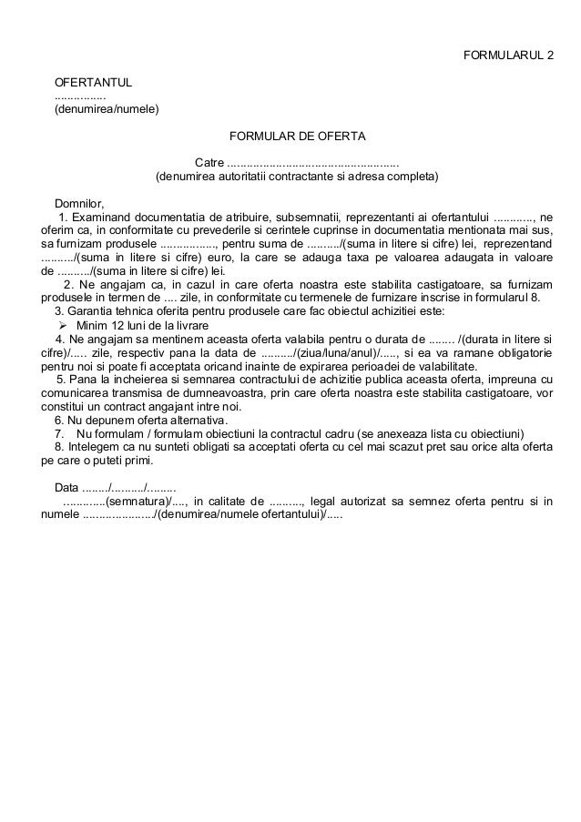 Oferta Definitie Oferta Modele Oferte Program De Facturare Si
