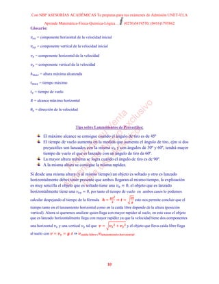 Formulario de-cinematica | PDF