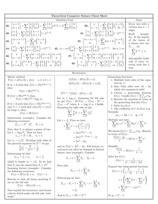 Formulario de matematicas | PDF