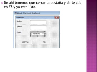  De ahí tenemos que cerrar la pestaña y darle clic
en F5 y ya esta listo.
 