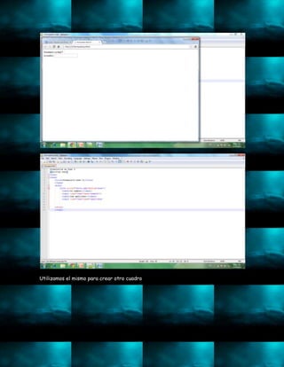 Utilizamos el mismo para crear otro cuadro