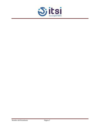 Nombre del Estudiante Página 7
 