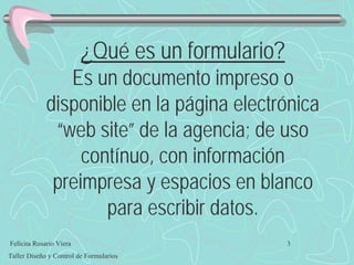Que Es Formular Formularios | PDF