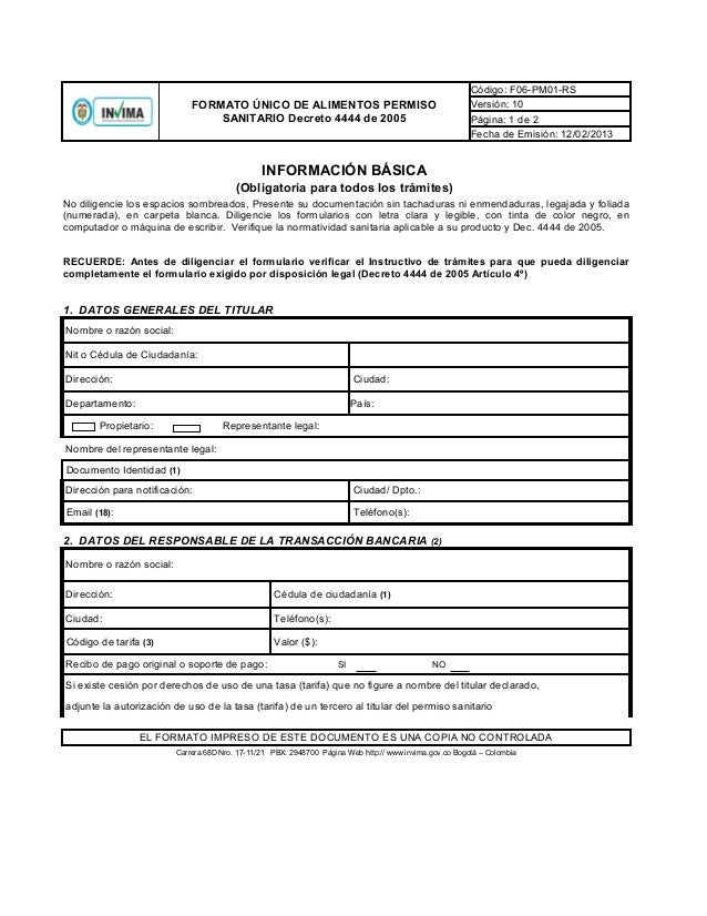 Certificado de permiso sanitario vrogue co