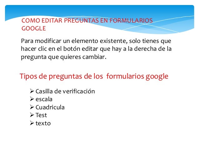 Formularios google concepto, caracteristicas,ventajas ...