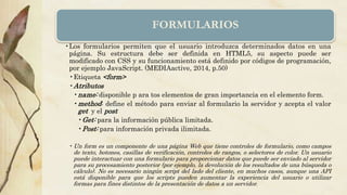 Formularios html5 | PDF