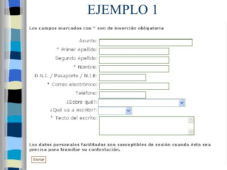Formularios en html
