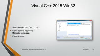 Formulario windows con visual c++ | PDF