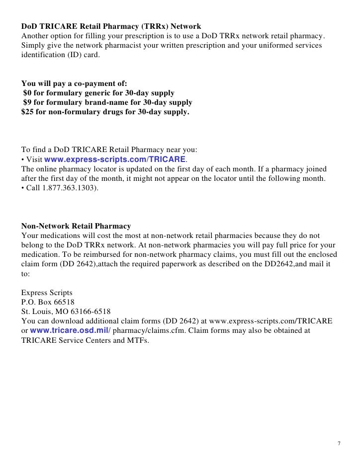 formulary updated jul 11 dd2642 claim form