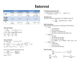 Formulas | PDF