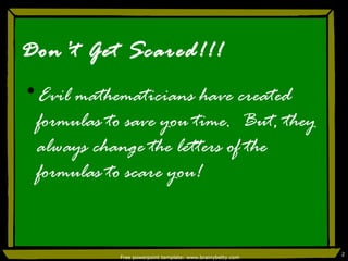ForMuLas FoR GeoMeTry | PPT | Physics | Science