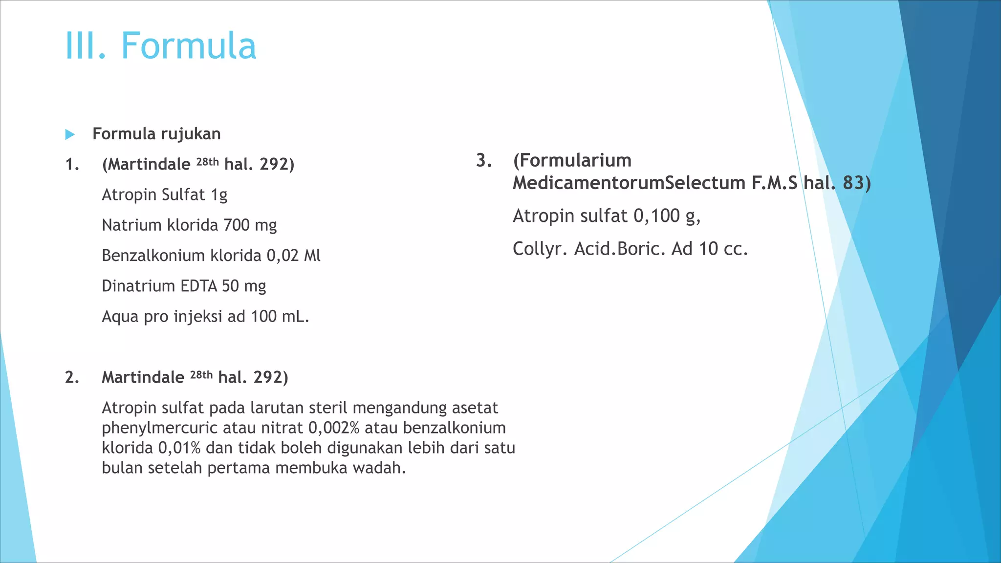 Formulasi Sediaan Steril Guttae Midiatrik (Atropin Sulfat) | PDF