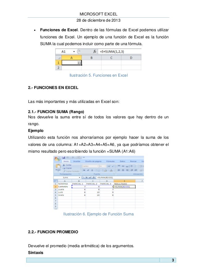 Cuales Son Las Funciones Basicas De Microsoft Excel Cuales Son Las Funciones Basicas De Microsoft Excel