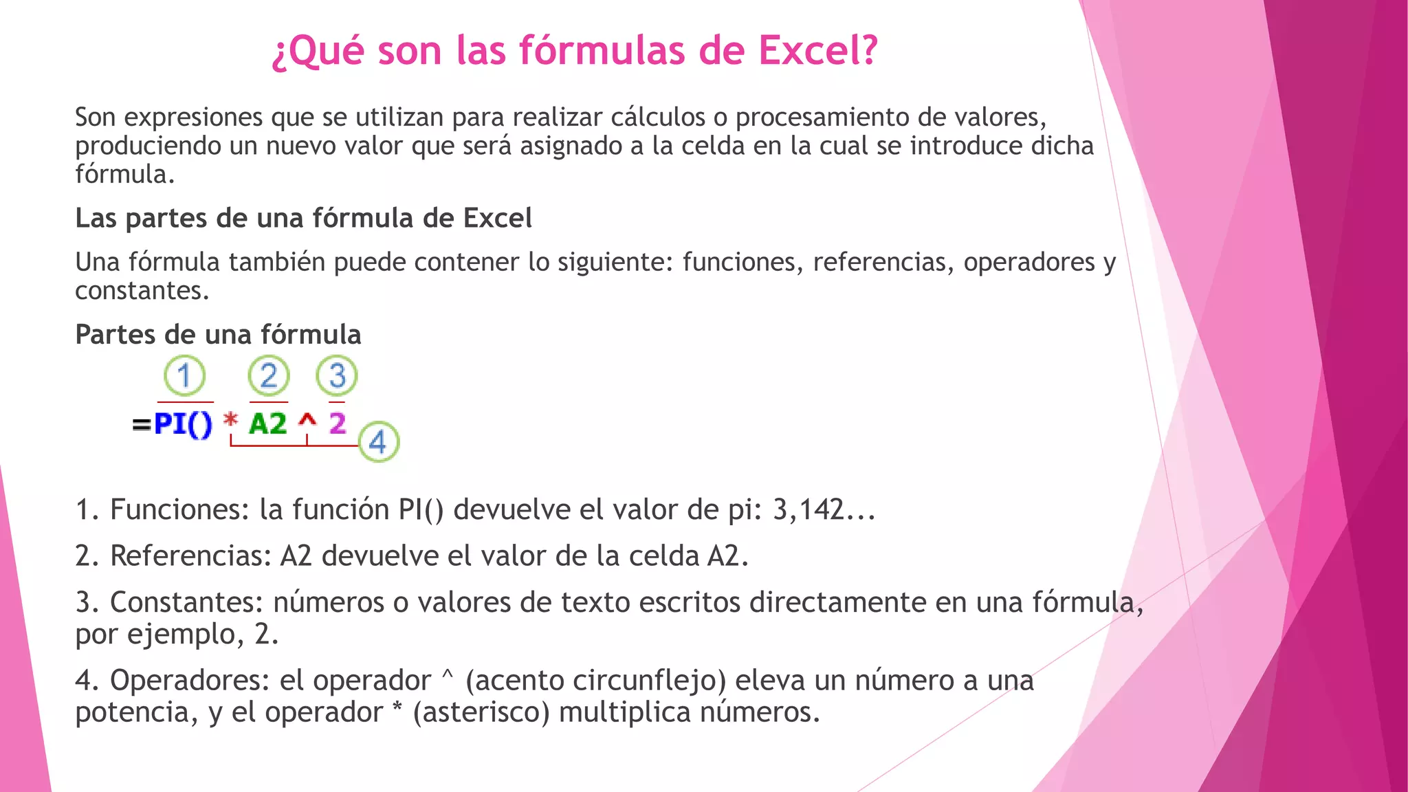 Formulas y funciones de excel | PPT | Descarga Gratuita