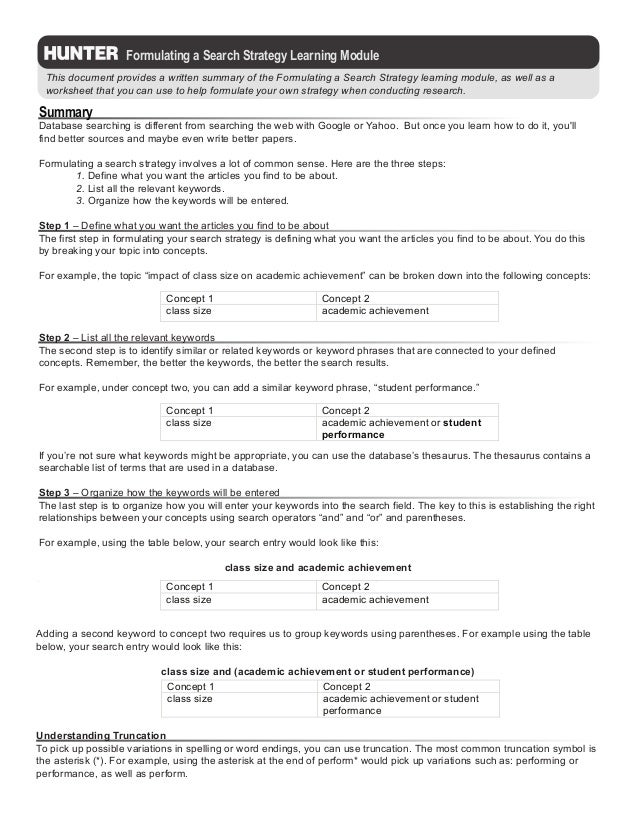 Literature search strategy pdf image