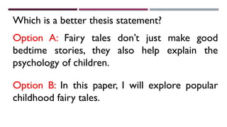 Formulating Thesisformulating Thesis Statements Pptx Statements Pptx