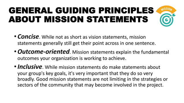 Formulating vision and mission | PPTX