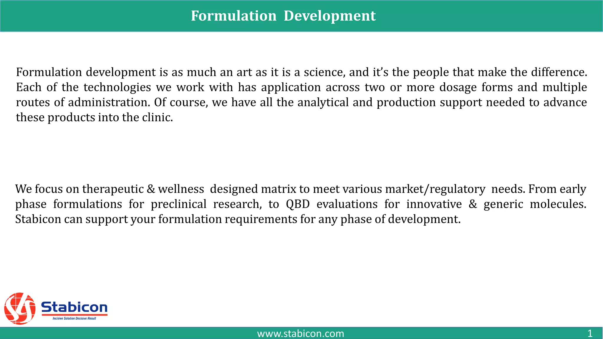 Formulation Development | PDF