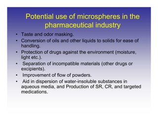 Formulation and-evaluation-of-microspheres | PDF