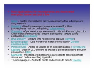 Microspheres Instrument Formulation and-evaluation-of-microspheres | PDF