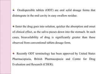 Formulation and evaluation of | PPT