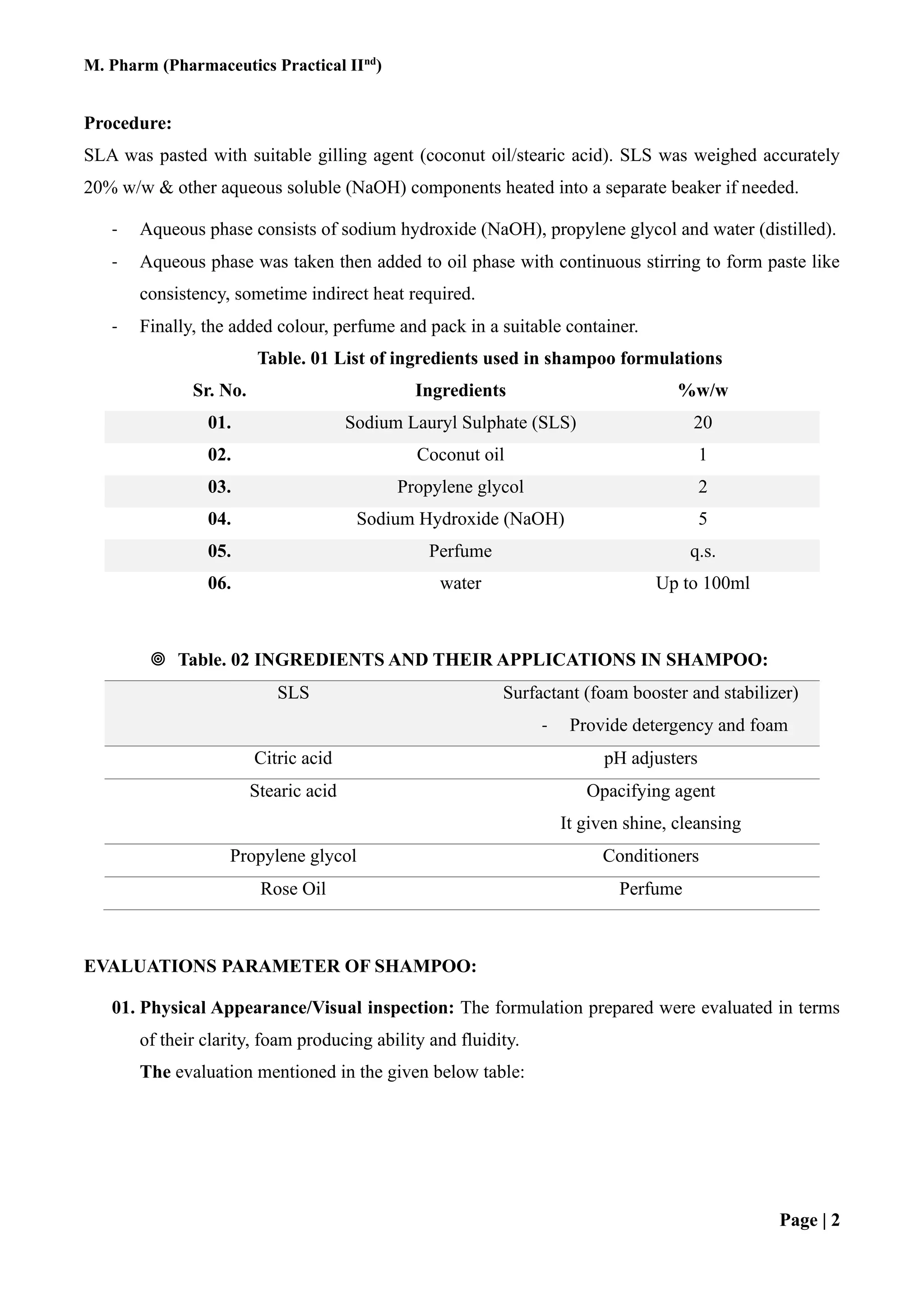 Formulation and Evaluation of Liquid Shampoo.pdf
