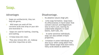 Formulation building blocks soap and syndet bars ppt | PPTX