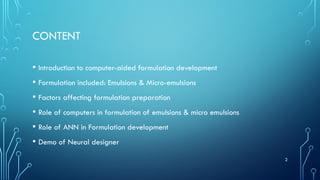 Formulation Development Hsud Dudbeue E Pptx