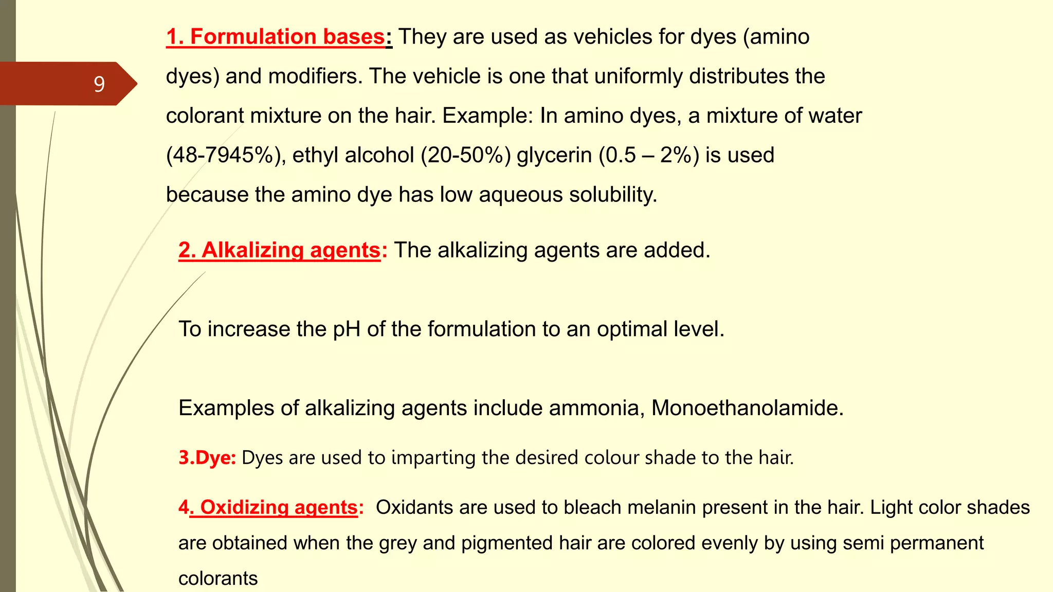 Formulation of hair dye.pptx