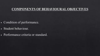 Formulation of Philosophy, Objectives, Selection and.pptx