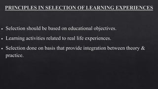 Formulation of Philosophy, Objectives, Selection and.pptx