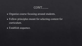 Formulation of Philosophy, Objectives, Selection and.pptx