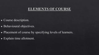 Formulation of Philosophy, Objectives, Selection and.pptx