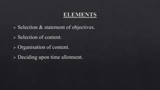 Formulation of Philosophy, Objectives, Selection and.pptx