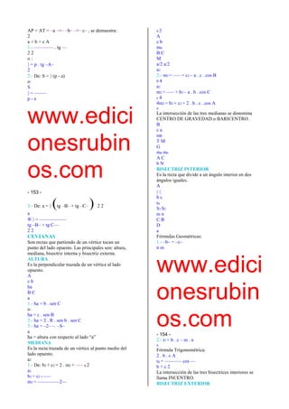 S1 Formulas FÓRMULAS TRIGONOMÉTRICAS | DOCX