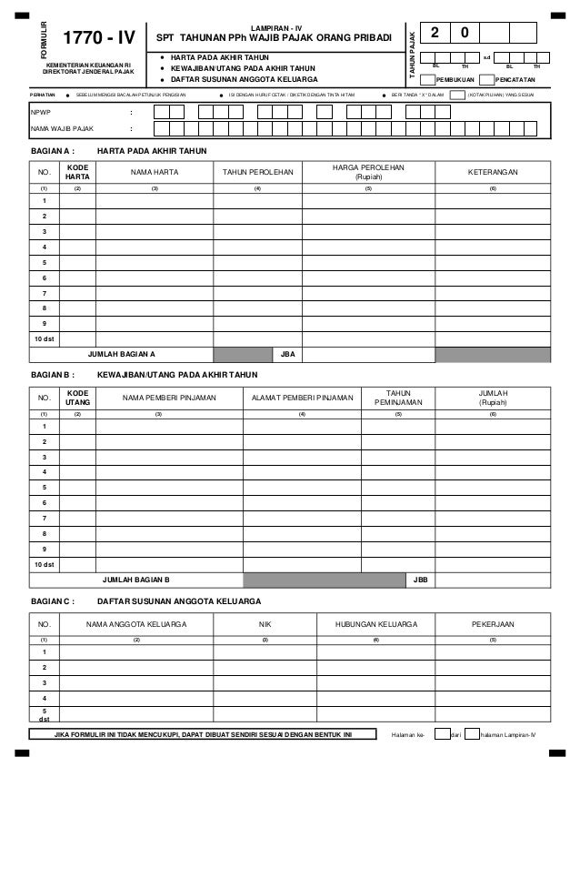 formulir spt 1770 ss excel formulir spt 1770 ss excel