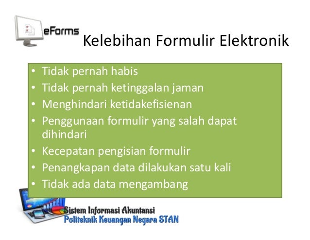 formulir elektronik jurnal dan Formulir buku besar tambahan