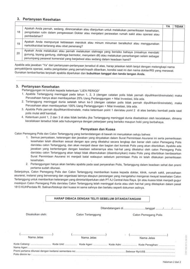 pendaftaran formulir 3i 3i Formulir [www Lengkap Networks 2015 car Pendaftaran