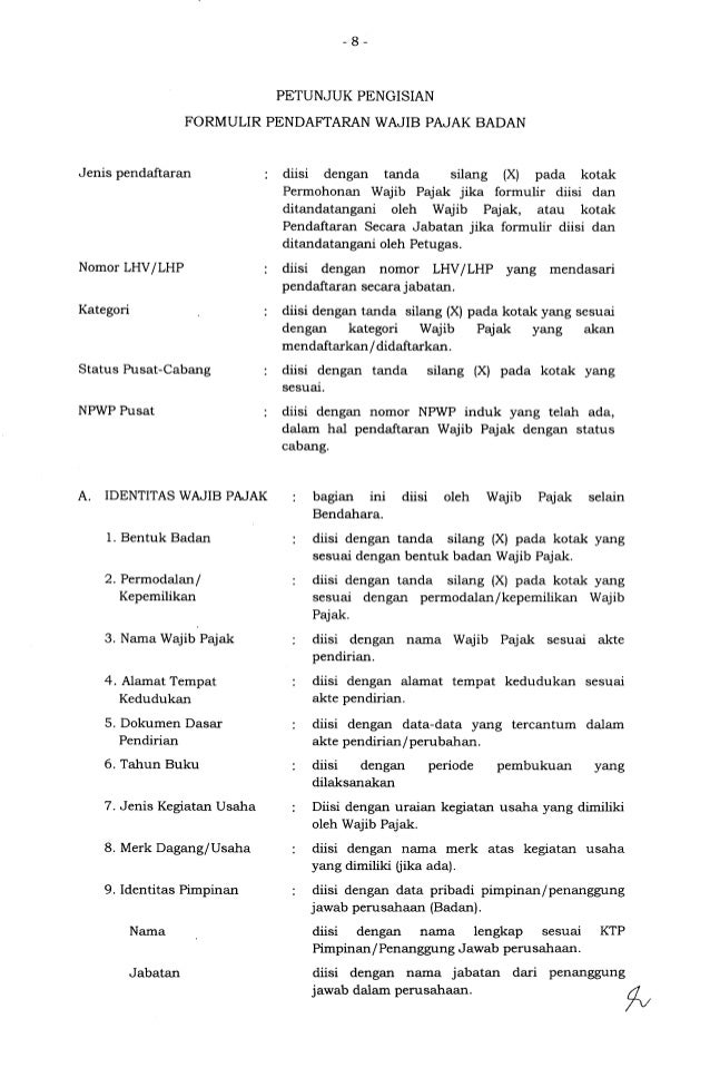 npwp pendaftaran formulir badan badan ::: pendaftaran 2013 per20 Formulir wp NPWP&NPPKP npwp pendaftaran formulir badan badan ::: pendaftaran 2013 per20 Formulir wp NPWP&NPPKP