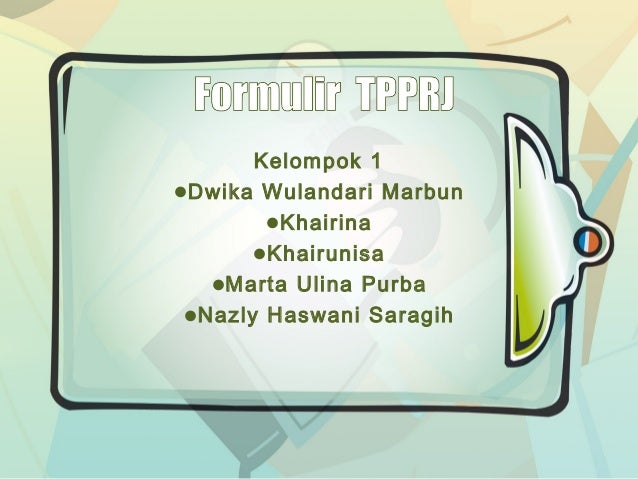 Formulir tpprj