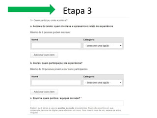 Etapa 3
 