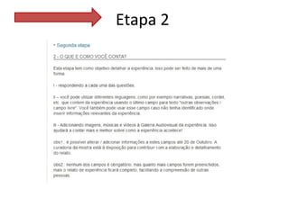Etapa 2
 