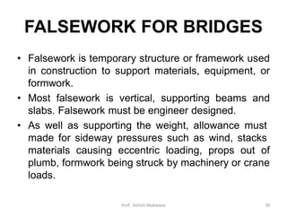 Pwd Ramp Forms Falsework Form work_Advanced Construction Technology (Semester-6), Civil ...